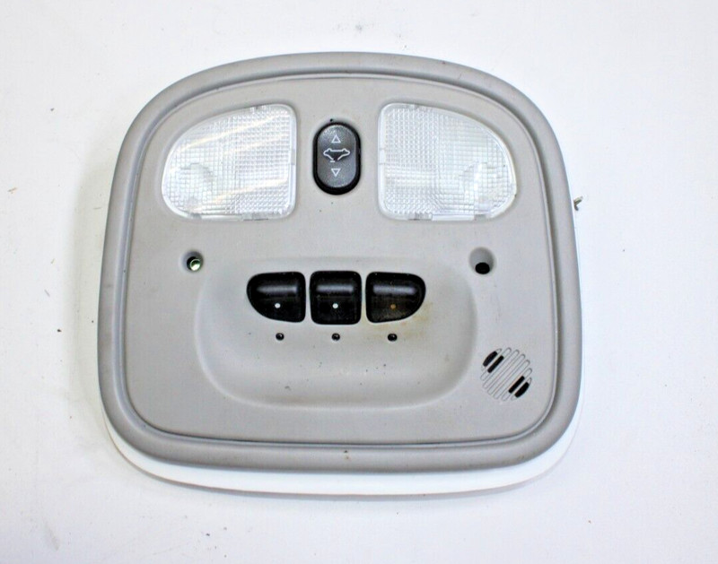 08 09 10 11 12 MALIBU OVERHEAD DOME LIGHT W/SUNROOF W/HOMELINK OEM 3798-6