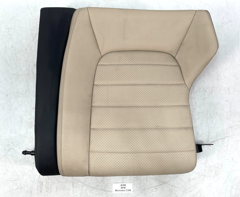 ✅ 17-21 OEM Mercedes C300 A205 Rear Left Seat 2nd Row Upper Cushion Beige*