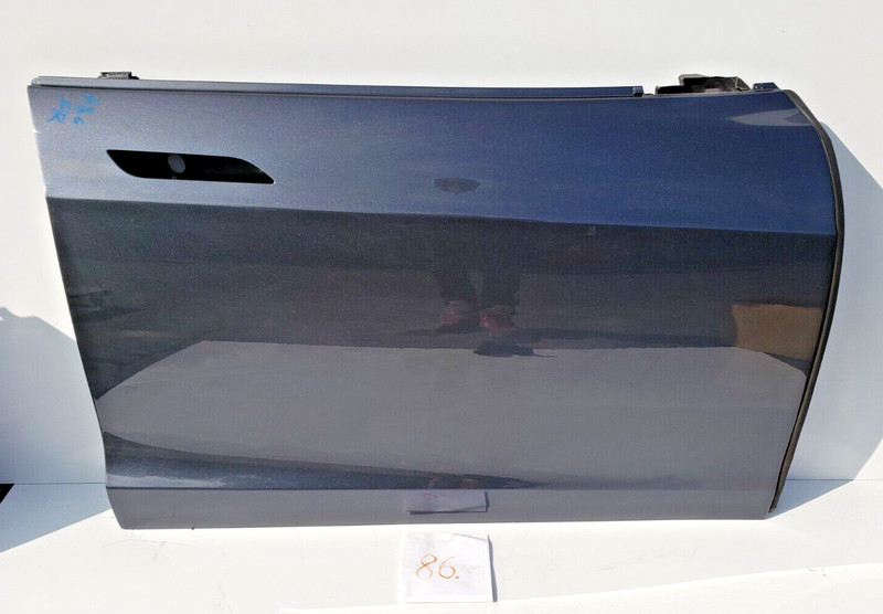 ✅ 12-16 OEM Tesla Model S Front Right Passenger Side Door Shell Panel Gray PMNG