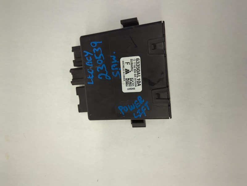17-'19 SUBARU LEGACY power gate control module OEM 1 Year Wnty!