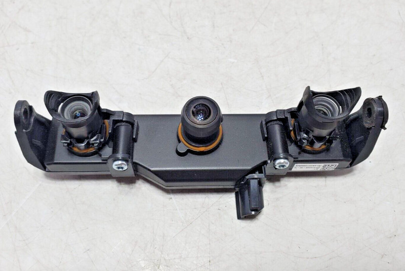✅ 20-23 OEM Tesla Model Y Front Rear View Mirror Windshield Triple Camera
