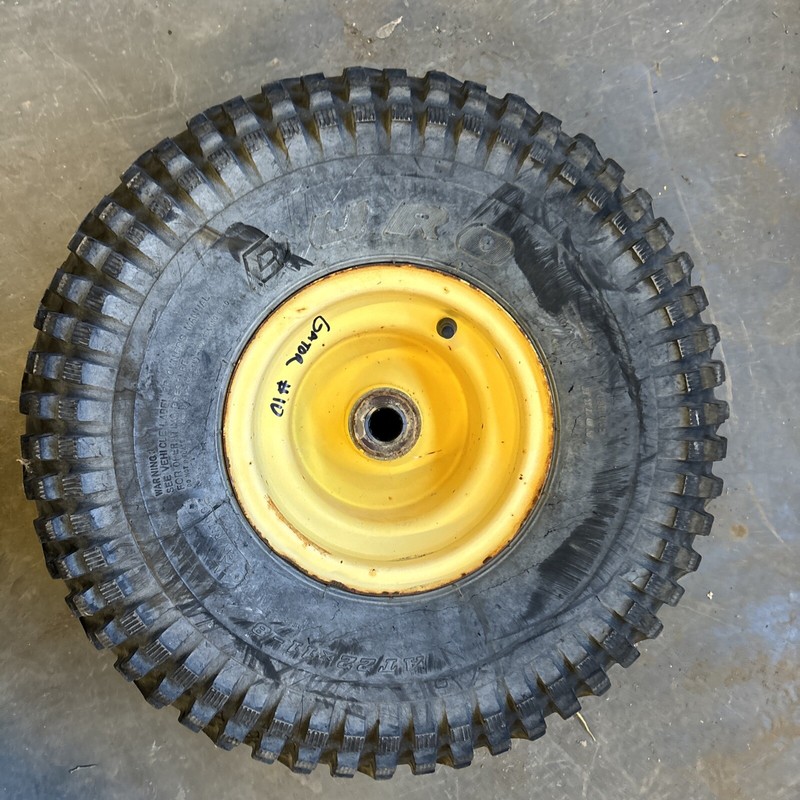 2001 JOHN DEERE GATOR 6X4 2x4 FRONT WHEEL RIM Good 8x8 # 10