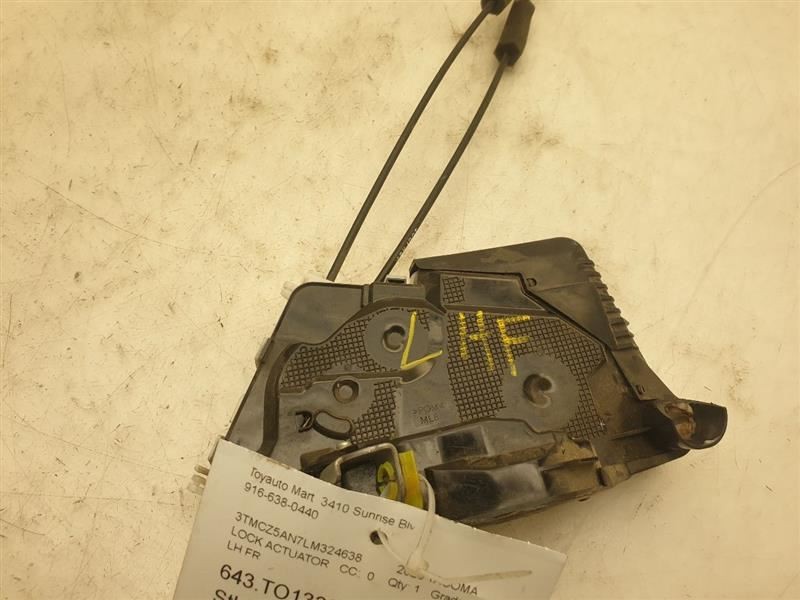 2020 TOYOTA TACOMA DRIVER SIDE FRONT DOOR LOCK ACTUATOR ASSEMBLY