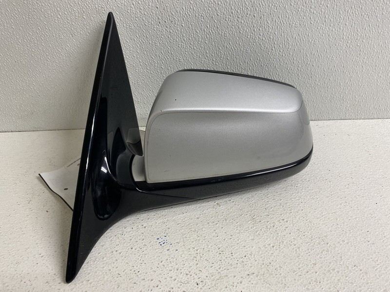 2010 BMW 550i GT Left Driver Side View Door Mirror 3 Pin Connector Silver Oem