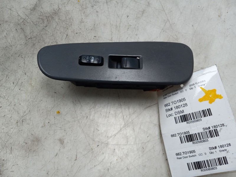 05 TOYOTA TUNDRA FRONT PASSENGER RIGHT DOOR WINDOW SWITCH