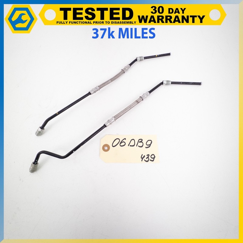 05-12 ASTON MARTIN DB9 DBS BRAKE MASTER CYLINDER POWER BOOSTER LINE HOSE SET OEM
