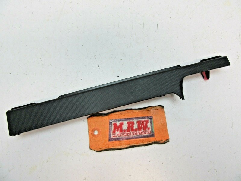 FITS DASH FINISH PLATE TRIM BEZEL CAP LOCATED UNDER RADIO STEREO LOWER PANEL XB