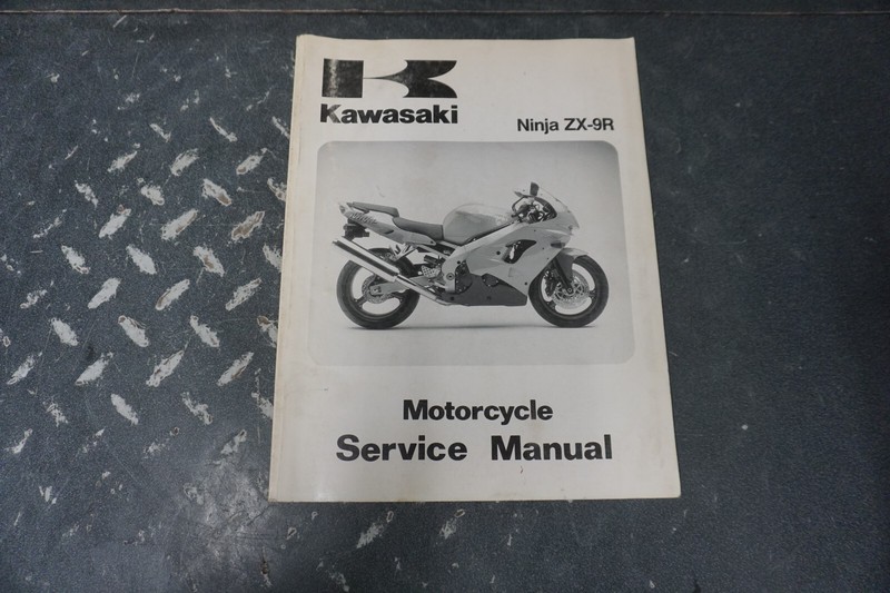1998 Ninja ZX-9R OEM Motorcycle Service Manual Supplement 99924-1225-01