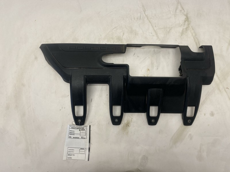 2011-2014 PORSCHE CAYENNE 4.8L V8 LEFT SIDE IGNITION COIL ENGINE COVER PANEL OEM