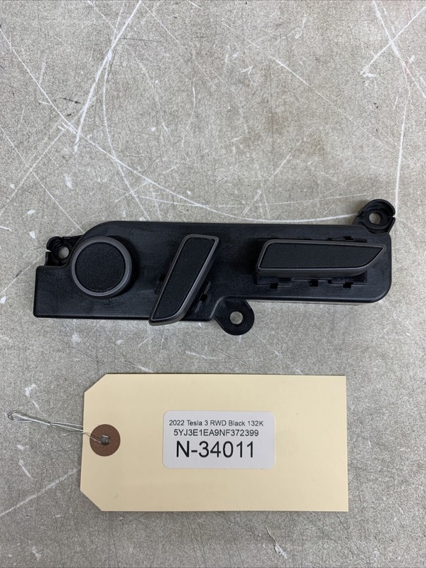 Tesla 3 Y Front Left Driver Power Seat Control Switch 1551854-01-A 34011 B124