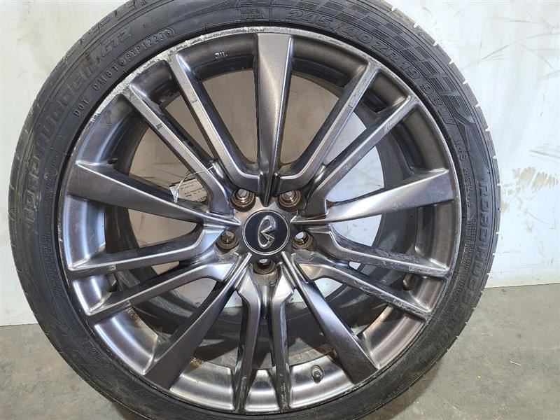 Wheel Coupe 19x9-1/2 Alloy Rear 15 Spoke Fits 17 INFINITI Q60 575740