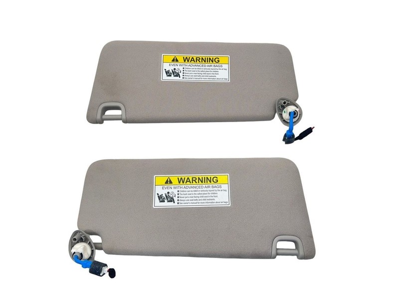 2022-24 HONDA CIVIC LEFT SUN VISOR GRAY W/ILLUMINATION TC:-V-E FWD 4K EX-L 58798