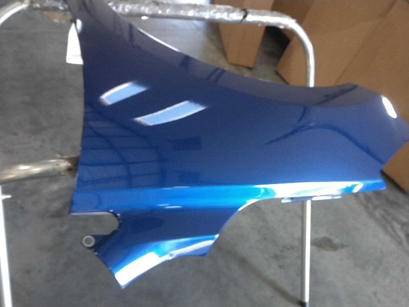 2020 KIA RIO Front Left Fender Blue Aftermarket Good Condition 651170