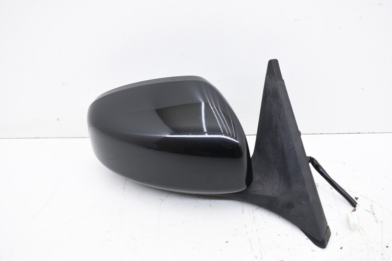 2009 Nissan 370Z Passenger Right Side Power Rear View Mirror Black OEM KW41