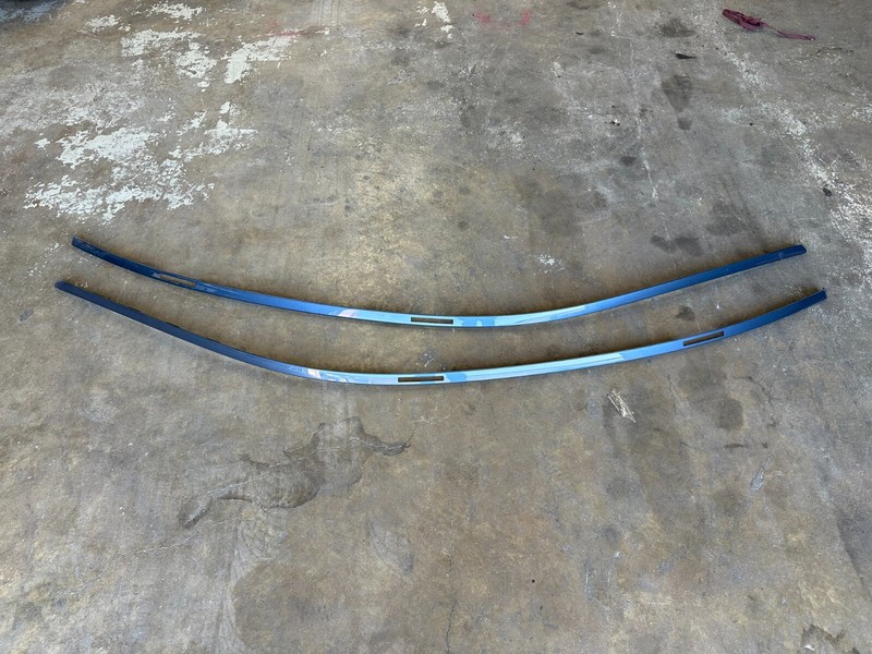 17-23 BMW G30 F90 ROOF RACK RAIL MOLDING TRIM LEFT RIGHT SET Blue C4F OEM