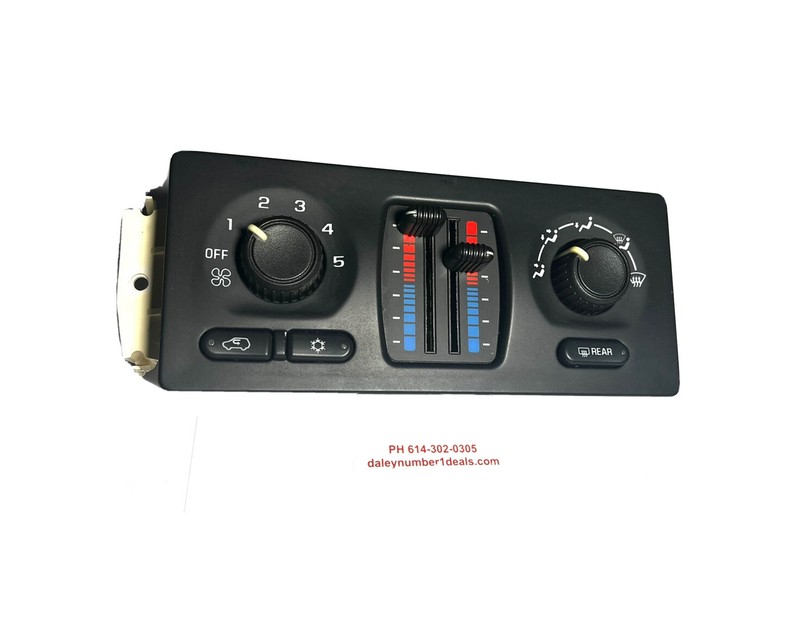 2003 - 2009 Envoy Trailblazer Sierra 2500 Heater AC Defrost Climate Control Unit