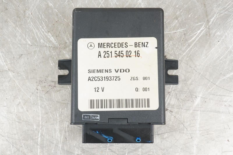06-13 Mercedes W251 R350 E350 Rear Air Suspension Control Module 2515450216 OEM