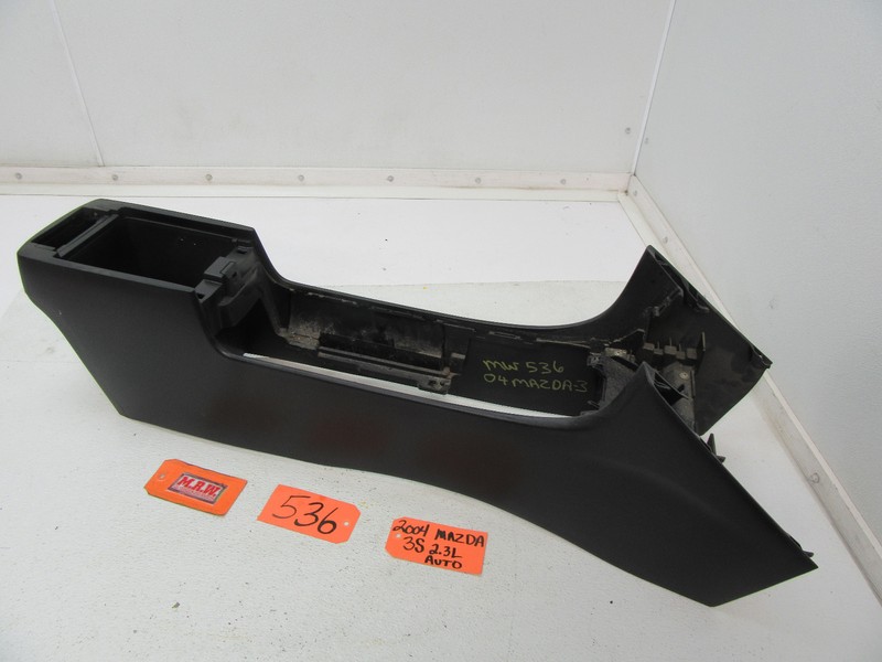 CONSOLE CENTER FLOOR BASE INTERIOR AUTO SHIFTER TRIM BLACK for 04-06 MAZDA 3
