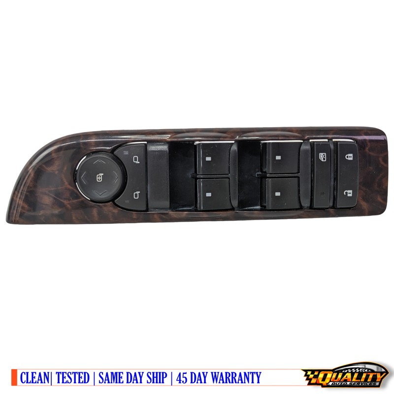 07-14 OEM GM CHEVY SUBURBAN GMC Yukon XL MASTER POWER WINDOW SWITCH LOCKS