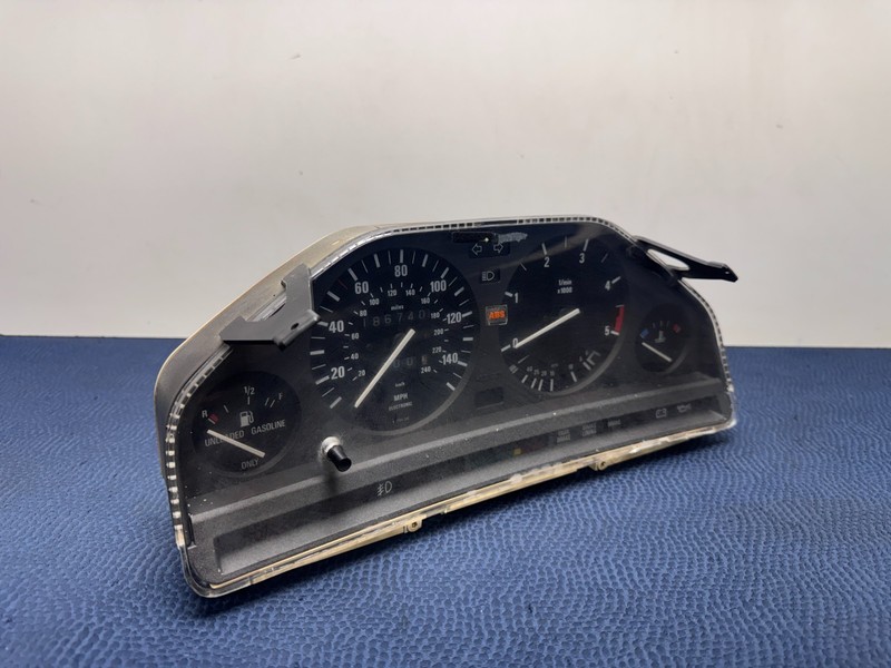84-91 BMW E30 Motometer Instrument Cluster Gauge Speedometer REDLINE WORKING OEM
