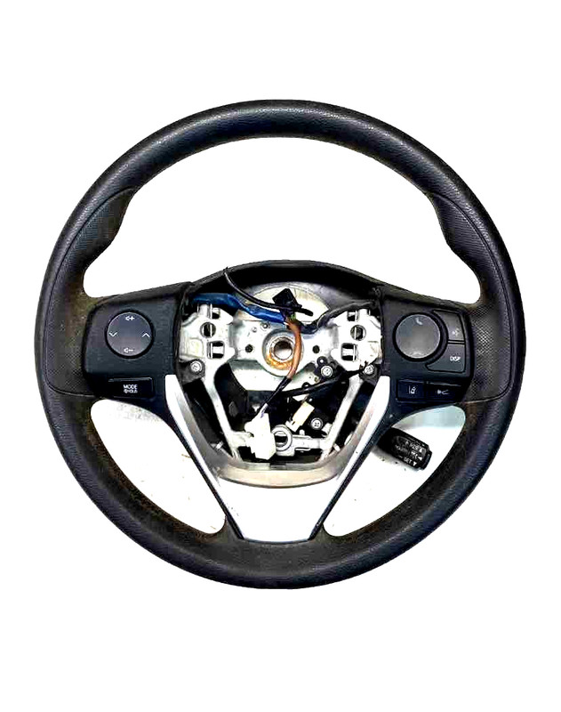14 15 TOYOTA COROLLA STEERING WHEEL BLACK ASSY OEM 451000R120C0
