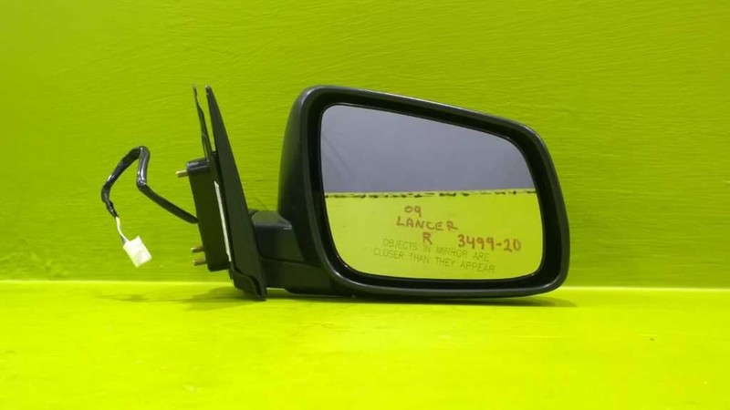 08 09 10 11 12 13 14 LANCER PASSENGER RIGHT SIDE VIEW MIRROR OEM 3499-20