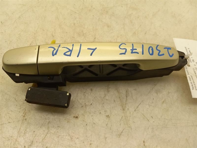 01-07 TOYOTA HIGHLANDER 3.0L DRIVER SIDE REAR (EXTERIOR) DOOR HANDLE