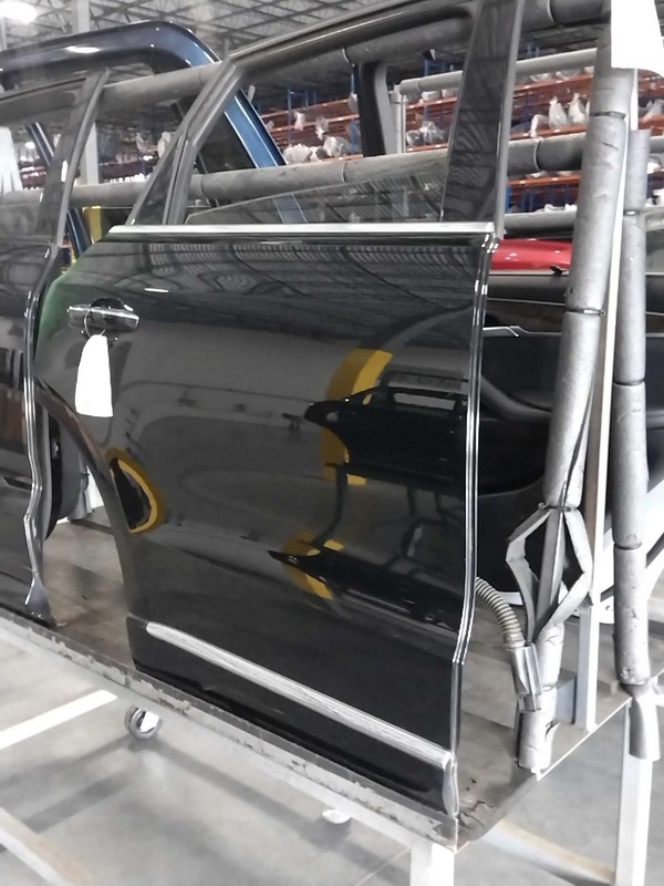 2016 Audi Q5 Rear Right Door Black Used OEM 308628 90k Miles