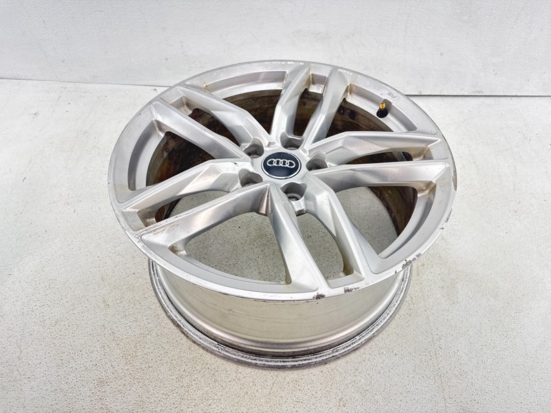 2018-2023 Audi A4 18" 18x8 5x112 RS Rim 5 Double Spoke Silver Wheel ET40 OEM