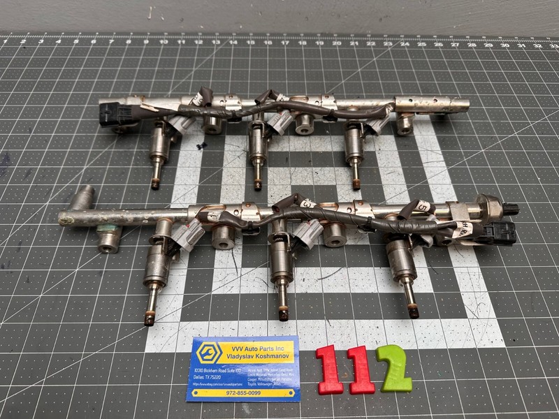 16-21 INFINITI Q50 - 3.0L FUEL INJECTOR RAIL WITH INJECTORS SET OEM