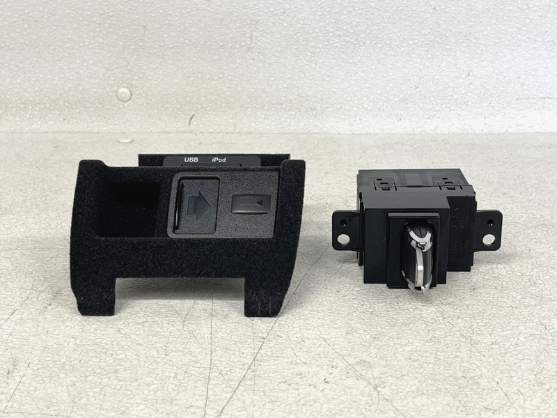 ⭐2007-2015 JAGUAR XK XKR ENGINE START IGNITION KEY SWITCH W/ PORT OEM LOT2662