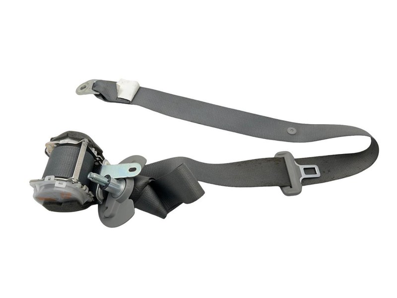 2014-2019 Toyota Highlander Left Driver Side Rear 2ND Raw Seat Belt Gray Dirty