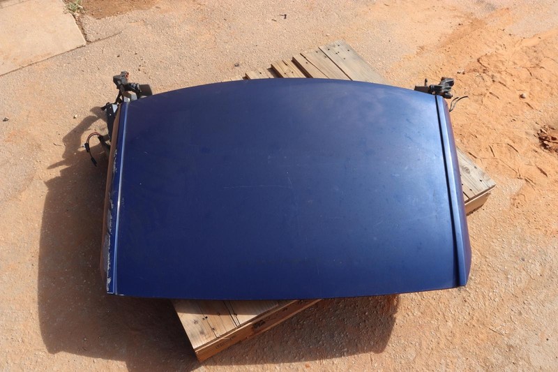 2004-2009 CADILLAC XLR FRONT UPPER CONVERTIBLE TOP ROOF HARDTOP PANEL BLUE OEM