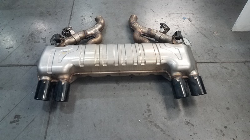 2020 BMW M2 F87 Competition Exhaust Muffler / Tips #9995 H4