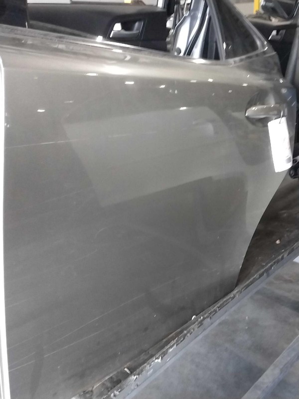 2015 Lexus IS250 Left Rear Door Silver OEM Used Small Scratch 61K Miles