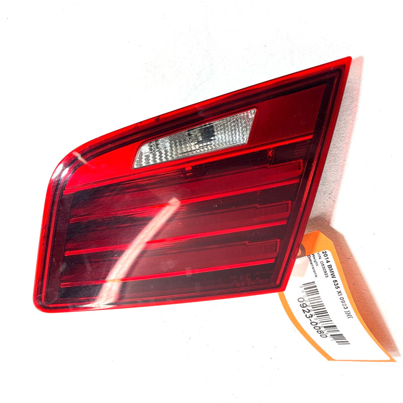 2014-2016 BMW 535I F10 REAR RIGHT SIDE INNER TAILLIGHT BACKUP LAMP OEM