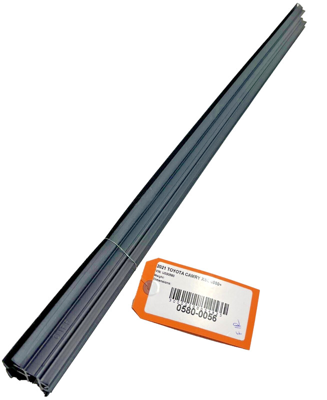 2020-2023 TOYOTA CAMRY FRONT PASSENGER DOOR WINDOW INNER WEATHERSTRIP SEAL OEM