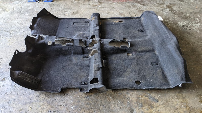 Front & Rear Floor Carpeting Black 2019 Acura ILX 83301-TV9-A31 2016-2020 2021