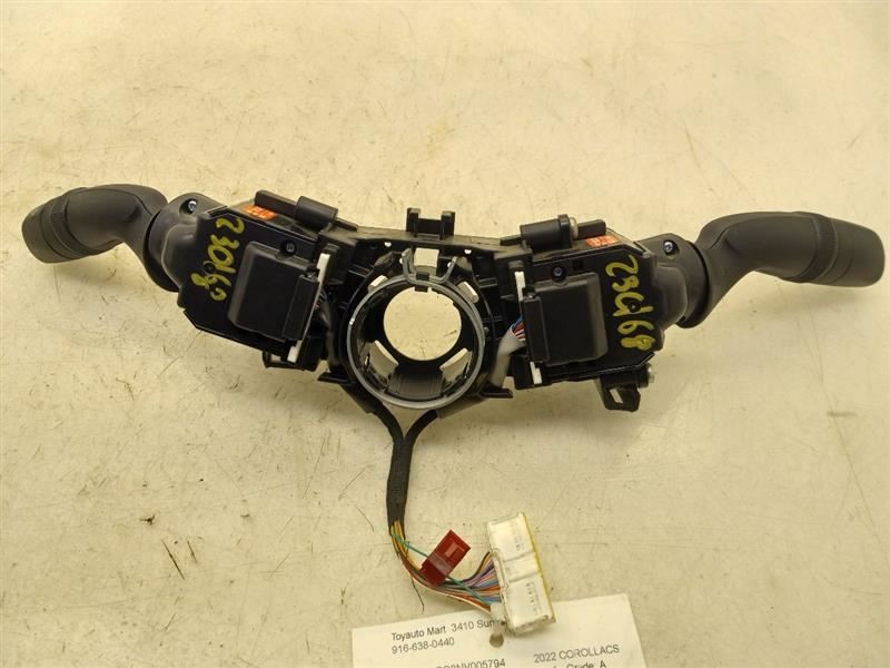 19 TOYOTA COROLLA XLE COLUMN SWITCH WIPER TURN SIGNAL