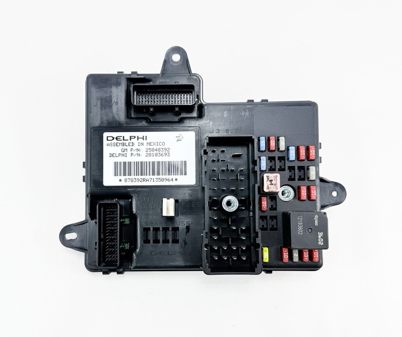 2007 Chevy Cobalt Body Control Module Interior Cabin Fuse Box Relay 25848392 OEM