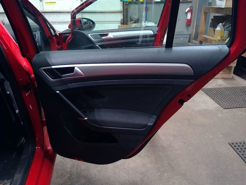 GOLF 2016 Passenger Right Rear Door Trim Panel Rear 1779927
