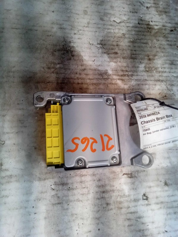 Used Air Bag Module fits: 2016 Subaru Impreza Air Bag under console 2.0 Grade A