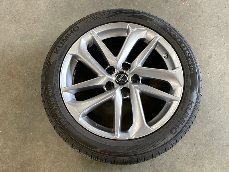 18 19 20 Lexus RC300 RC350 18 Inch Wheel Rim W/Tire 1541 OEM #1