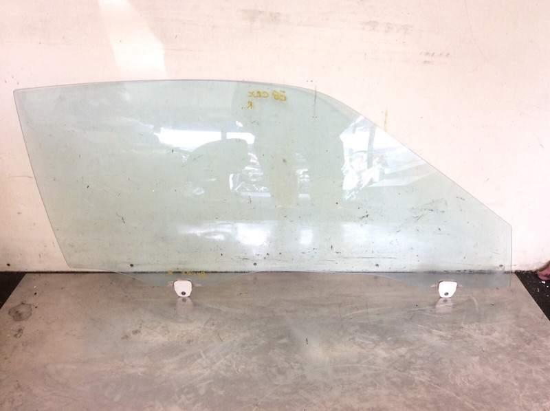 88 1988 Honda CRX 2Dr Right Passenger Door Glass Window Used OEM