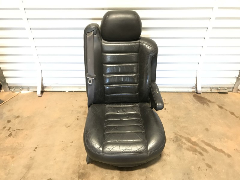 05 06 07 HUMMER H2 FRONT RIGHT PASSENGER RH LEATHER SEAT OEM BLACK