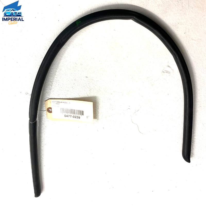 2012-2020 Tesla Model S Hood Bonnet to Cowl Wheatherstrip Rubber Seal OEM