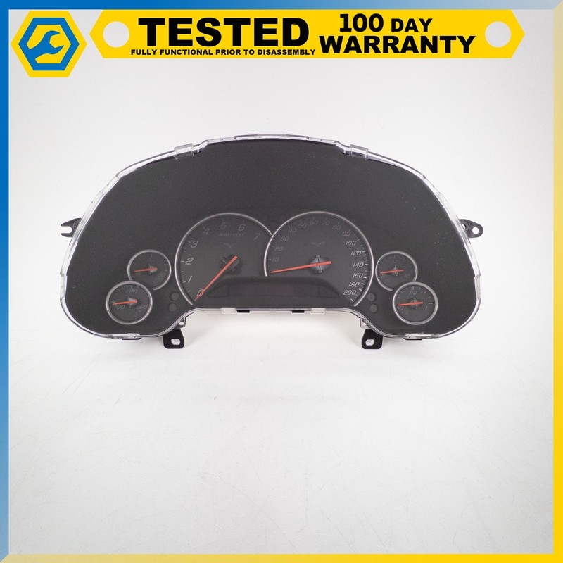 08-09 CHEVROLET CORVETTE C6 INSTRUMENT GAUGE CLUSTER ASSEMBLY SPEEDOMETER OEM