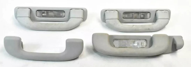 06-12 Mercedes X164 GL550 ML450 R500 Roof Grab Handle Set Gray OEM