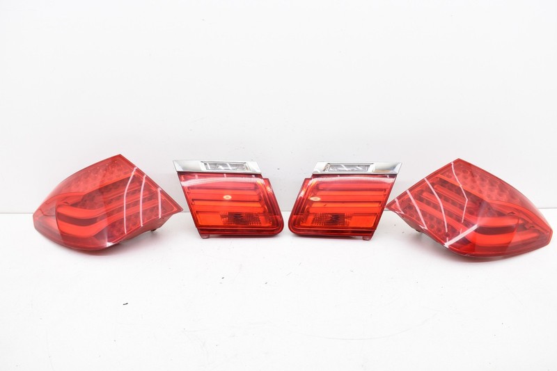 2011 BMW 7 Series F01 750i Sedan Trunk LED Tail Lights Set of 4 OEM KW71