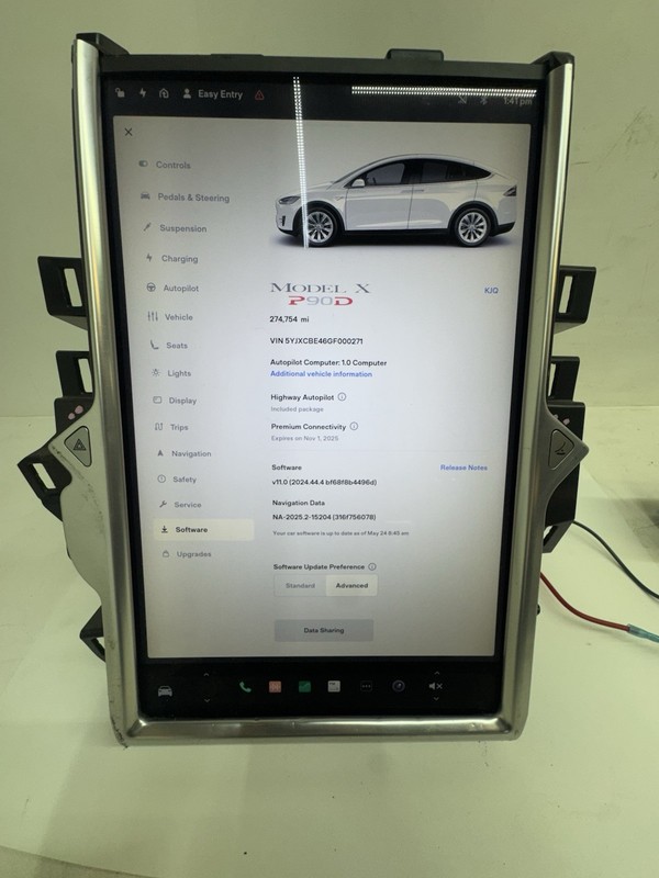 12-20 Tesla Model X Computer MCU 1045006-00-A N-41068 U3